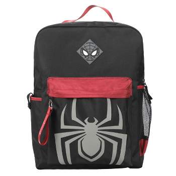 Marvel Miles Morales Game Logo And Mask Women's Black Laptop Backpack