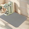 REGALWOVEN Large Diatomaceous Stone Dish Drying Quick Dry Coffee Bar Mats for Countertop Dishes Cups - 4 of 4