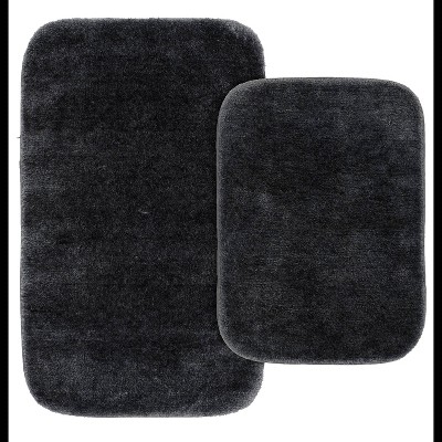 Photo 1 of 2pc Traditional Nylon Bathroom Rug Set - Garland Rug