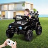 Jojoka 12V Power Wheels for Kids with Remote, Electric Car Ride On with Bluetooth, 3-Speed, Dual Motors - 4 of 4