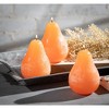 Tangerine Timber Pear Candles - Set of 3 - 2 of 4