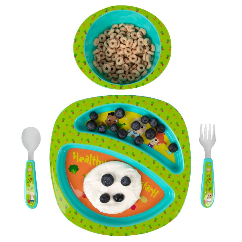 The First Years Cocomelon Dinnerware Set - 4pc, 2 of 9