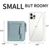 FATMOON Bifold Wallets -RFID Blocking Wallets for Men & Women PU Leather Bifold Credit Card Holder with 2 Zipper Coin Pockets,for Everyday Use - 3 of 4