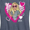 Women's - Barbie - Sketchy Hearts Barbie Short Sleeve Graphic T-Shirt - 2 of 4