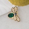 Anna-Kaci Bee Brooch Pin for Women Zircon Animal Brooches Crystal Honeybee Bumblebee Lapel Pins - 2 of 4
