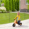 Costway 39'' Tall Outdoor Animal Barrier Decorative Garden Fence with 5 Panels & 5 Stakes - 2 of 4