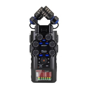 Zoom H6studio 8-Track 32-Bit Float Handy Recorder with XY Stereo