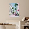 Art Remedy Down the Avenue Colorful Coastal Wall Art Unframed - 2 of 4