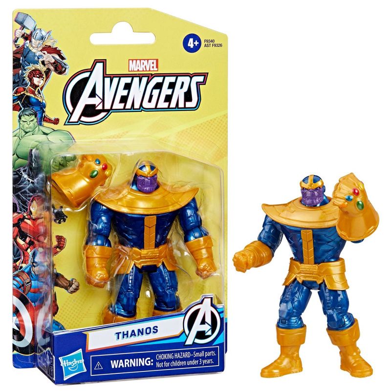 Marvel Avengers Epic Hero Thanos Deluxe Action Figure, 4 of 7