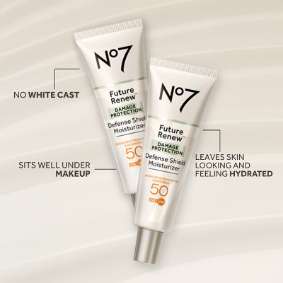 No7 Future Renew Moisturizer - SPF 50 - 1.69oz