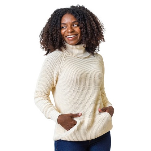 White turtleneck hot sale sweater target