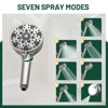 Cobbe Brushed Nickel Single Handle Wall Mount Shower Kit with Bathroom 7 Settings (with Filtration) Hand Shower and Tub Spout with 59-Inch Hose - 3 of 4