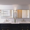 VYNXARIA 36"x24" Black Modern Bathroom Mirror with Aluminum Frame Vertical or Horizontal Hanging Decorative Wall Mirrors for Living Room Bedroom - 2 of 4