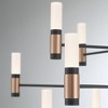 Eurofase Lighting Albany 12 - Light Chandelier in  Black/Brass - 2 of 3
