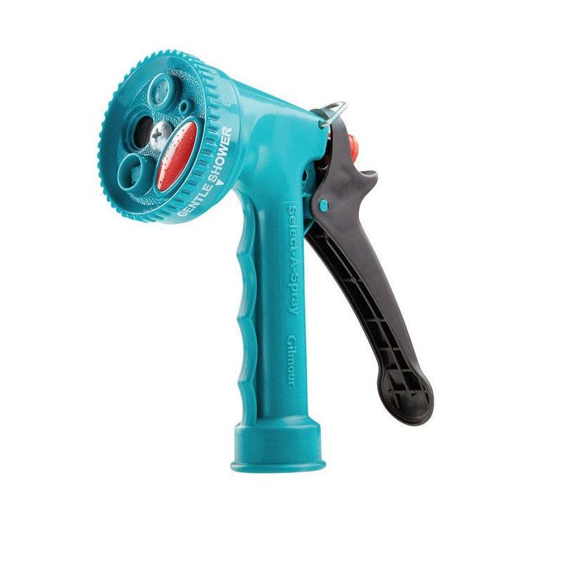 Gilmour Select-A-Spray 7 Pattern Multi-Pattern Plastic Hose Nozzle, 2 of 3