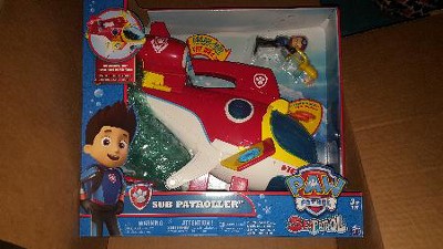 Paw Patrol Sub Patroller Transforming Air To Sea Vehicle With Lights,  Sounds, Launcher, And Hidden Trap Door For Kids Ages 3 And Up : Target