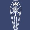 Junior's Design By Humans Dead halloween By Barmalizer T-Shirt - 2 of 2