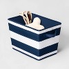 Canvas Stripe Bin - Pillowfort™ - image 2 of 4