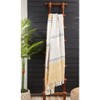 Saro Lifestyle Saro Lifestyle Cotton Throw Blanket With Striped Design, Multi, 50"x60" - image 4 of 4