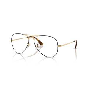 Ray-Ban RB6489 58mm Aviator Gender Neutral Pilot Eyeglasses - prescription-ready - 1 of 4
