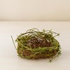 Twig Bird Nest with Moss (Set of 6) - 2 of 3