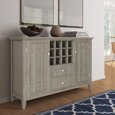 NicBex Modern 2-Doors Sideboard,Kitchen Storage Cabinets with 2 Drawers and 2 Side Doors for Kitchen and Dining Room