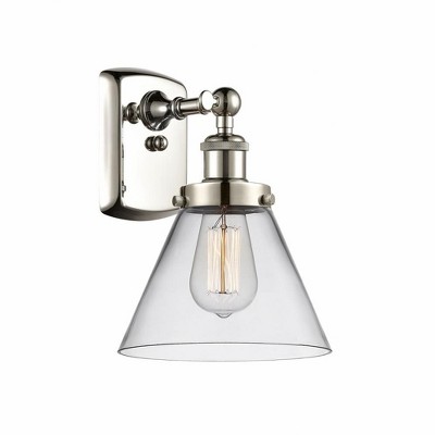Cone - 1 Light Wall Sconce In Industrial Style-13 Inches Tall and 8 Inches Wide