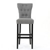 GDFStudio Hazel Contemporary Upholstered Tufted 30 Inch Barstools (Set of 2) - 4 of 4