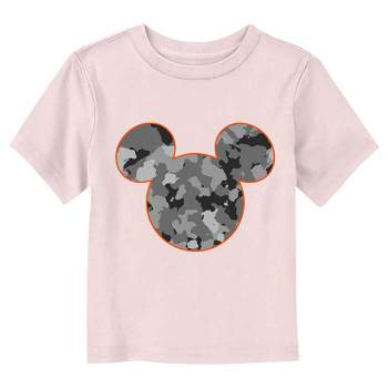 Mickey & Friends Camo Silhouette Logo T-Shirt