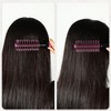 Unique Bargains Nylon Bristle Pins Round Hair Brush Pink 10.04"x2.56" 1 Pc - 2 of 4