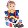 HalloweenCostumes.com Infant Rainbow Brite Halloween Costume | Baby Girl Costumes - 3 of 4