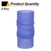 Unique Bargains Breathable Elastic Moisture Absorption Sport Neck Gaiter Face Masks 2 Pcs - 3 of 4