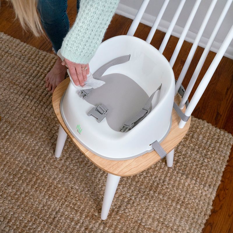 Ity by Ingenuity Simplicity Seat Easy-Clean Baby Booster Feeding Chair - Oat, 3 of 16