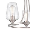 Millennium Lighting Ashford 3 - Light Chandelier in  Brushed Nickel - 3 of 4