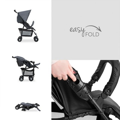 Hauck Charcoal Stone Compact Foldable Jogger Stroller