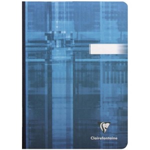 Clairefontaine Clothbound Notebook - Blank 96 sheets - 6 x 8 1/4 - Assorted Colors - 1 of 4