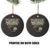 Purdue University Northwest Primary Logo Porcelain Holiday Christmas Tree Ornament  2.8" (7.1 cm) - 2 of 4