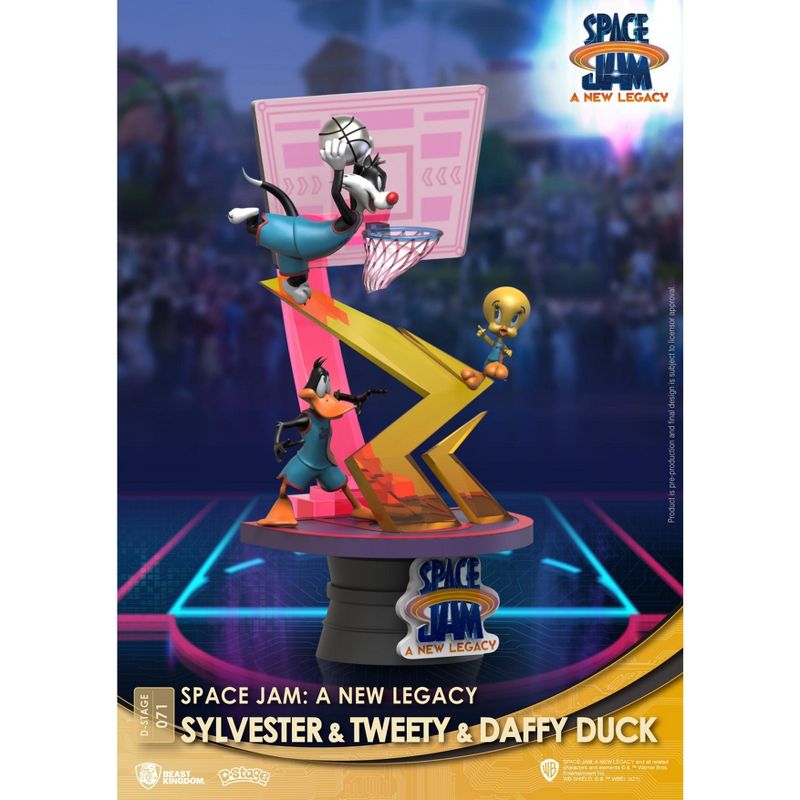 WARNER BROS Space Jam: A New Legacy-Sylvester & Tweety & Daffy Duck (D-Stage), 4 of 6