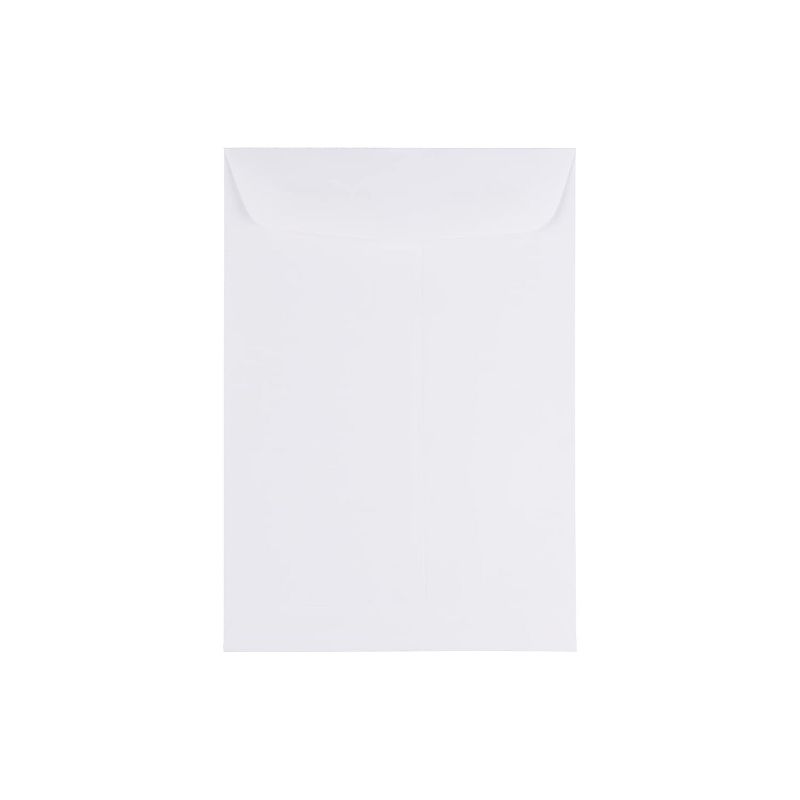 JAM Paper 7 x 10 Open End Catalog Envelopes White 1623194, 1 of 5