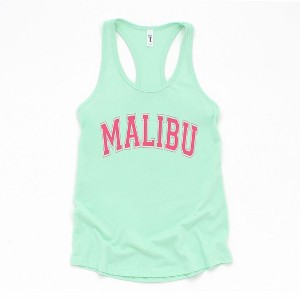 Simply Sage Market Women's Malibu Bold Graphic Racerback Tank - 1 of 3