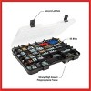 Fleming Supply Portable Storage Case with Secure Locks and 55 Small Compartments - Black, Clear - 4 of 4