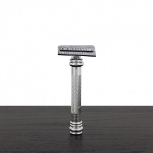 Merkur 39C HD Long Handle Barber Pole Safety Razor, Slant Bar - 1 of 4