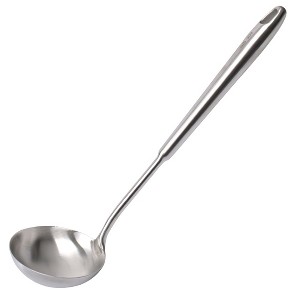 Unique Bargains Restaurant Kitchen Cooking Utensil Soup Ladle 14 Inch Silver Tone 1 Pc - 1 of 4