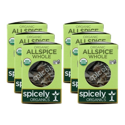 Spicely Organics - Organic Allspice - Whole - Case Of 3/1.3 Oz : Target