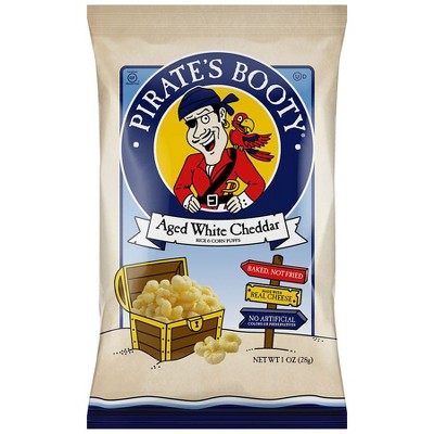 Pirate's Booty Aged White Cheddar Rice and Corn Puffs Aged White Cheddar 1.0 oz