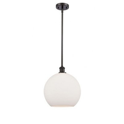 Athens - 1 Light Mini Pendant In Industrial Style-14.38 Inches Tall and 11.75 Inches Wide