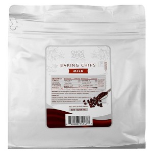 ChocZero Baking Chips, Milk, 20 oz (560 g) - 1 of 4