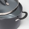 8qt Ceramic Non-stick Coated Aluminum Stock Pot With Lid - Made By Design™  : Target