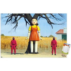 Trends International Netflix Squid Game - Doll Unframed Wall Poster Prints - 1 of 4