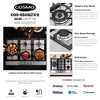 Cosmo COS-850SLTX-E 30 in. Gas Cooktop in Stainless Steel with 5 Sealed Brass Burners - 3 of 4